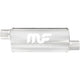 6 in. Round Straight-Through Performance Exhaust Muffler