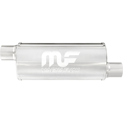 6 in. Round Straight-Through Performance Exhaust Muffler