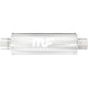 7 in. Round Straight-Through Performance Exhaust Muffler