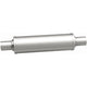 7 in. Round Straight-Through Performance Exhaust Muffler