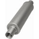 7 X 7 in. Round Straight-Through Performance Exhaust Muffler
