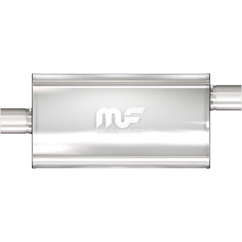 5 X 11 in. Oval Straight-Through Performance Exhaust Muffler