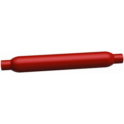 Redpack 3.5 in. Round Glasspack Performance Exhaust Muffler