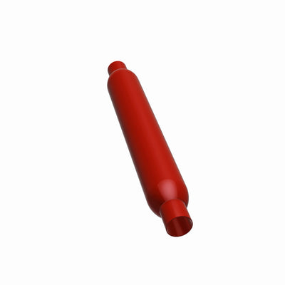 Redpack 3.5 in. Round Glasspack Performance Exhaust Muffler