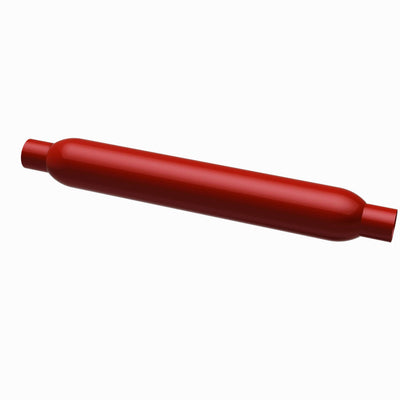 Redpack 3.5 in. Round Glasspack Performance Exhaust Muffler