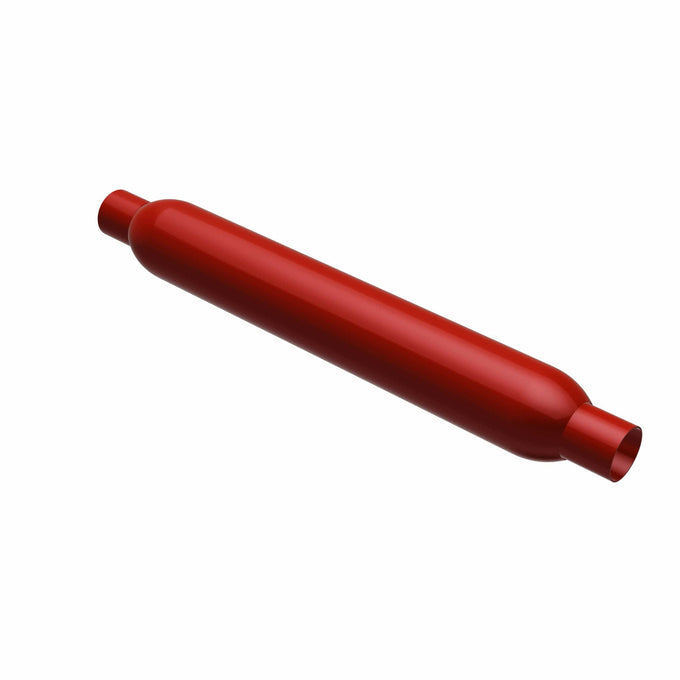Redpack 3.5 in. Round Glasspack Performance Exhaust Muffler