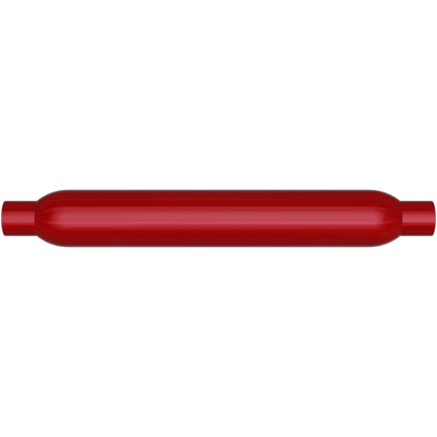 Redpack 3.5 in. Round Glasspack Performance Exhaust Muffler