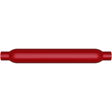 Redpack 3.5 in. Round Glasspack Performance Exhaust Muffler