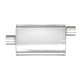 XL 4 X 9 in. Oval Multi-Chamber Performance Exhaust Muffler <br>87-95, 97-00 Jeep Wrangler 2.5L, 4.0L
