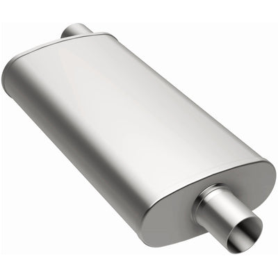 XL 4 X 9 in. Oval Multi-Chamber Performance Exhaust Muffler <br>00-01 Chevy S10, 2000 GMC Sonoma 4.3L