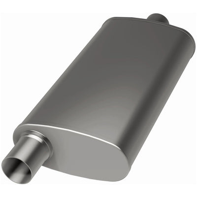 XL 4 X 9 in. Oval Multi-Chamber Performance Exhaust Muffler <br>00-01 Chevy S10, 2000 GMC Sonoma 4.3L
