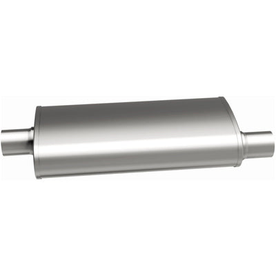 XL 4 X 9 in. Oval Multi-Chamber Performance Exhaust Muffler <br>00-01 Chevy S10, 2000 GMC Sonoma 4.3L