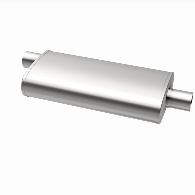 XL 4 X 9 in. Oval Multi-Chamber Performance Exhaust Muffler <br>00-01 Chevy S10, 2000 GMC Sonoma 4.3L