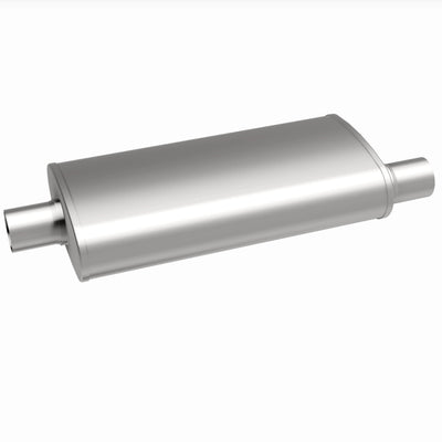 XL 4 X 9 in. Oval Multi-Chamber Performance Exhaust Muffler <br>00-01 Chevy S10, 2000 GMC Sonoma 4.3L