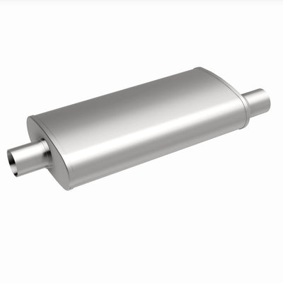 XL 4 X 9 in. Oval Multi-Chamber Performance Exhaust Muffler <br>00-01 Chevy S10, 2000 GMC Sonoma 4.3L