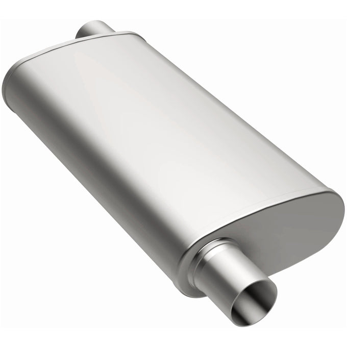XL 4 X 9 in. Oval Multi-Chamber Performance Exhaust Muffler<br> 88-93 Chevy, GMC C/K-1500, 2500