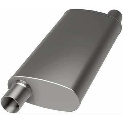 XL 4 X 9 in. Oval Multi-Chamber Performance Exhaust Muffler<br> 88-93 Chevy, GMC C/K-1500, 2500