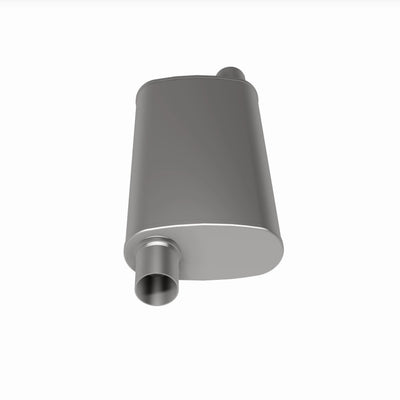 XL 4 X 9 in. Oval Multi-Chamber Performance Exhaust Muffler<br> 88-93 Chevy, GMC C/K-1500, 2500