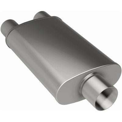 XL 4 X 9 in. Oval Multi-Chamber Performance Exhaust Muffler<br> 94-95 Chevy, GMC C/K-1500, 2500, 87-96 Ford F-150