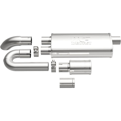 5 X 8 in. Oval Straight-Through Performance Exhaust Muffler
