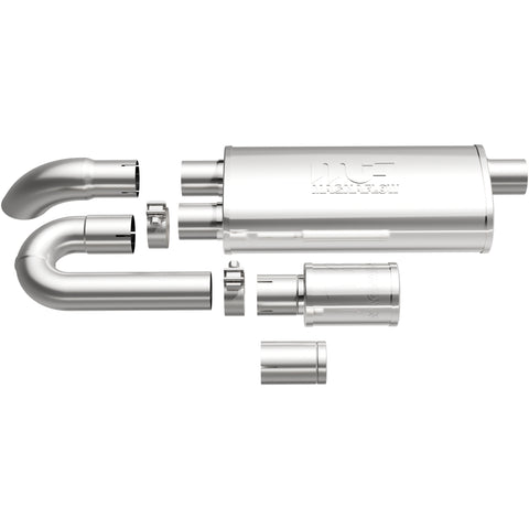 5 X 8 in. Oval Straight-Through Performance Exhaust Muffler