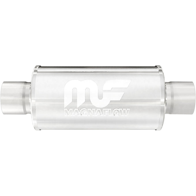 6 in. Round Straight-Through Performance Exhaust Muffler