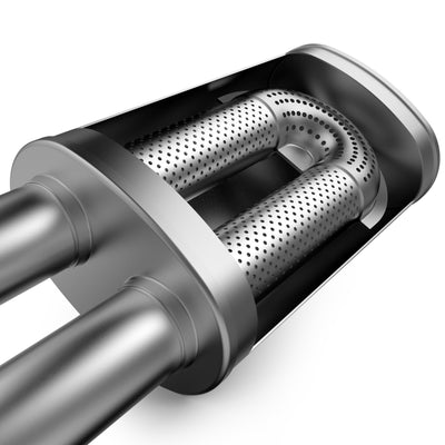 5 X 8 in. Oval Straight-Through Performance Exhaust Muffler