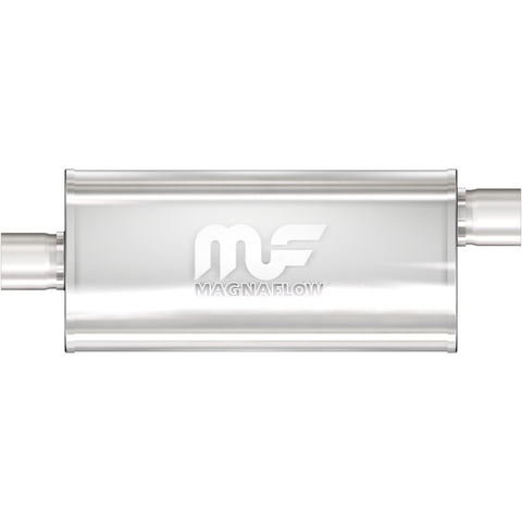 5 X 8 in. Oval Straight-Through Performance Exhaust Muffler