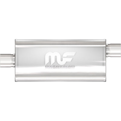 5 X 8 in. Oval Straight-Through Performance Exhaust Muffler