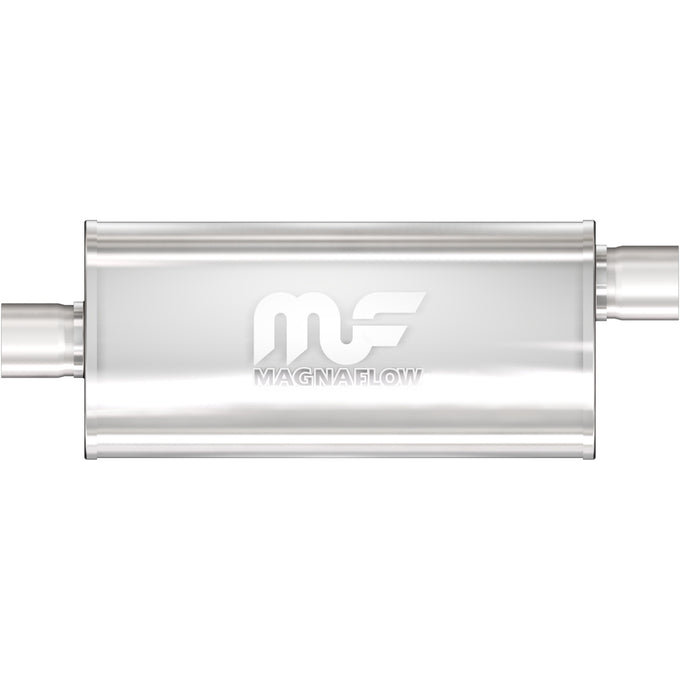 5 X 8 in. Oval Straight-Through Performance Exhaust Muffler