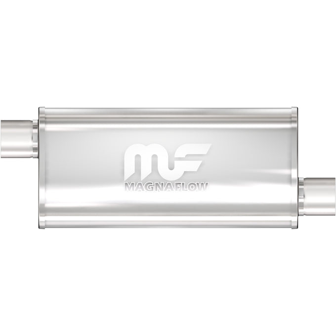 5 X 8 in. Oval Straight-Through Performance Exhaust Muffler