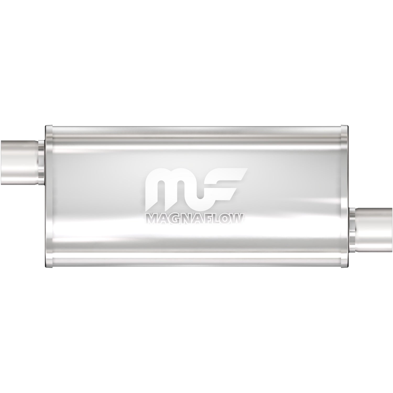 5 X 8 in. Oval Straight-Through Performance Exhaust Muffler