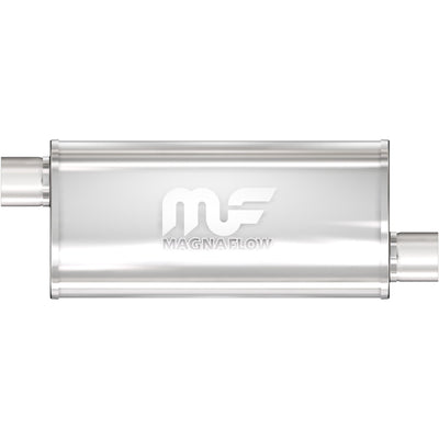 5 X 8 in. Oval Straight-Through Performance Exhaust Muffler
