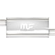 5 X 8 in. Oval Straight-Through Performance Exhaust Muffler