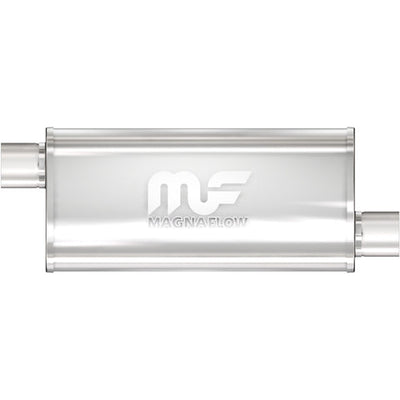 5 X 8 in. Oval Straight-Through Performance Exhaust Muffler