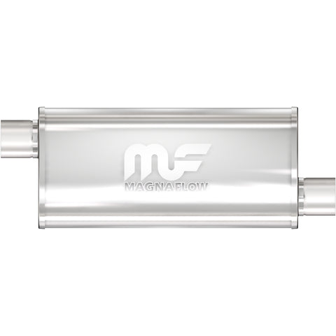 5 X 8 in. Oval Straight-Through Performance Exhaust Muffler