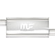 5 X 8 in. Oval Straight-Through Performance Exhaust Muffler