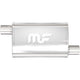 4 X 9 in. Oval Straight-Through Performance Exhaust Muffler