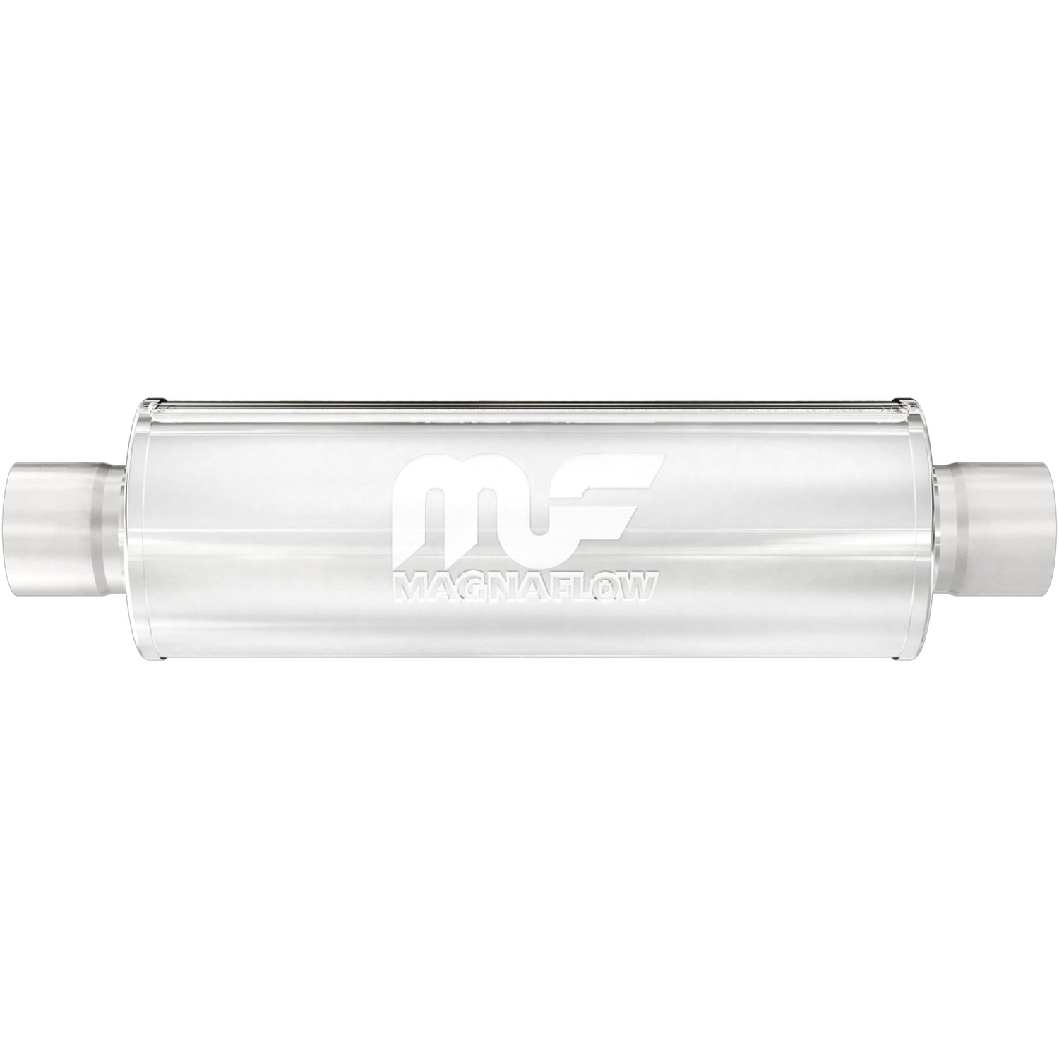 4 in. Round Straight-Through Performance Exhaust Muffler