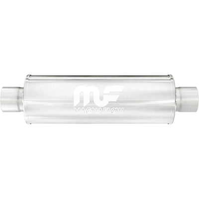 4 in. Round Straight-Through Performance Exhaust Muffler