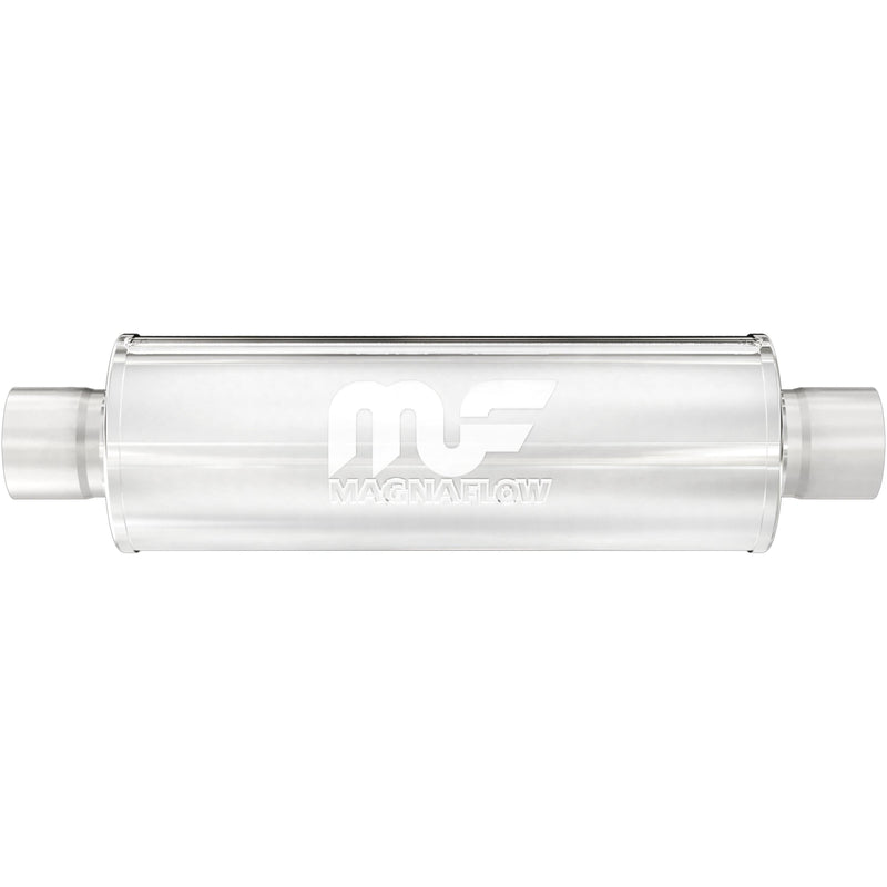 4 in. Round Straight-Through Performance Exhaust Muffler