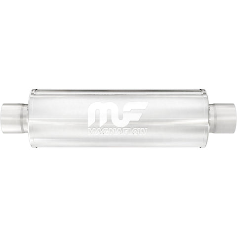 4 in. Round Straight-Through Performance Exhaust Muffler