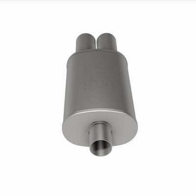 Street 5 X 8 in. Oval Straight-Through Performance Exhaust Muffler
