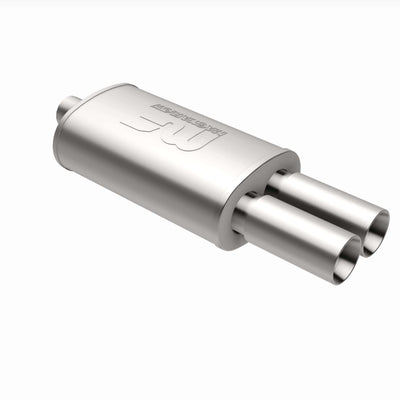 Street 5 X 8 in. Oval Straight-Through Performance Exhaust Muffler