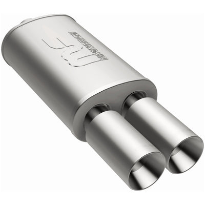 Street 5 X 8 in. Oval Straight-Through Performance Exhaust Muffler