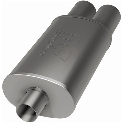 Street 5 X 8 in. Oval Straight-Through Performance Exhaust Muffler