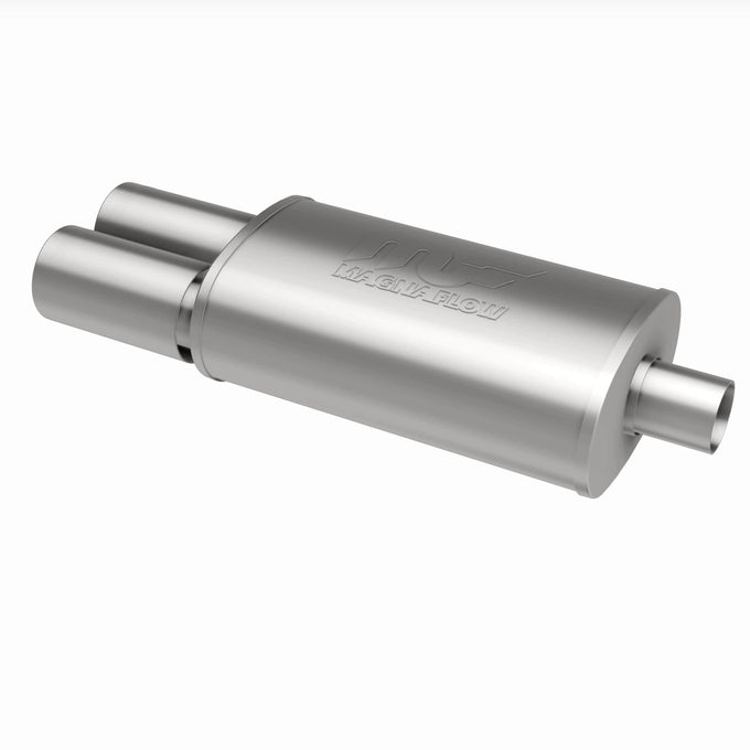 Street 5 X 8 in. Oval Straight-Through Performance Exhaust Muffler