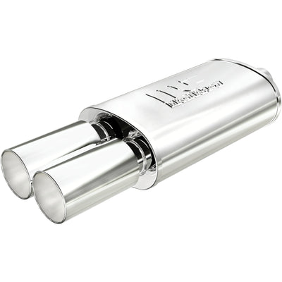 Street 5 X 8 in. Oval Straight-Through Performance Exhaust Muffler