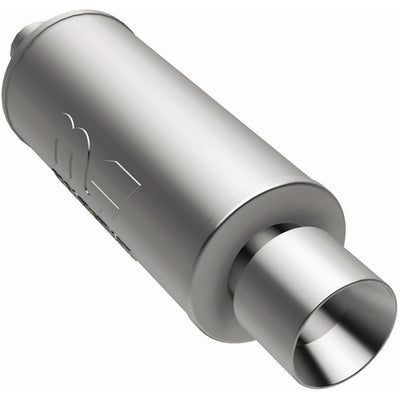 Street 6 in. Round Straight-Through Performance Exhaust Muffler