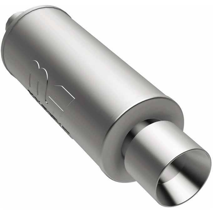 Street 6 in. Round Straight-Through Performance Exhaust Muffler